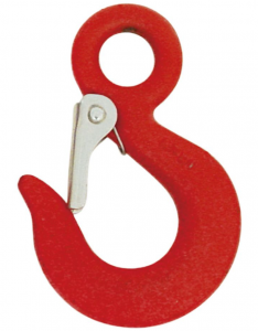 Hak z uchem i zabezpieczeniem PROLUX 1600 kg 125 mm ( 553125 )